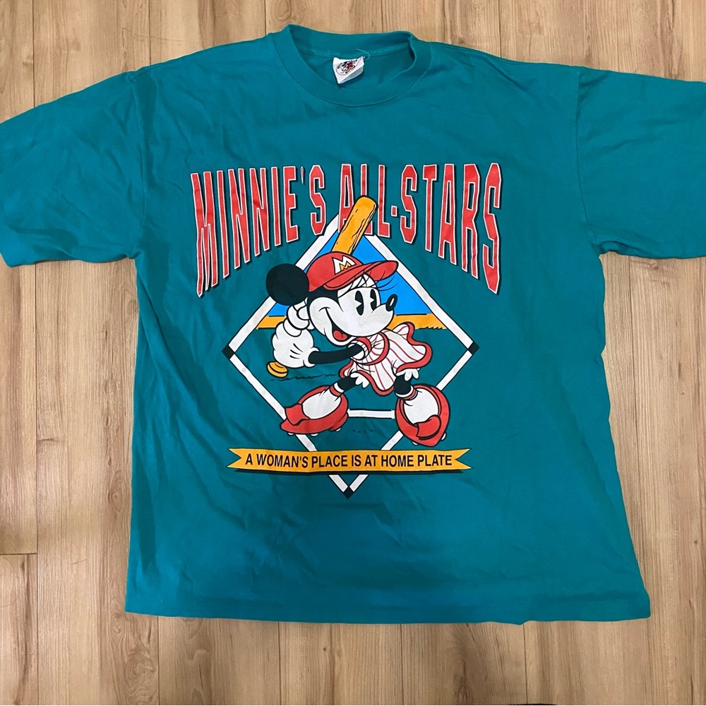 Vintage Minnie Mouse All Stars Graphic Shirt